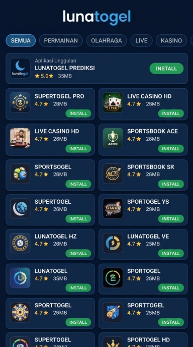  lunatogel – Indeks Aplikasi Populer dan Kanal Uji Terbaik